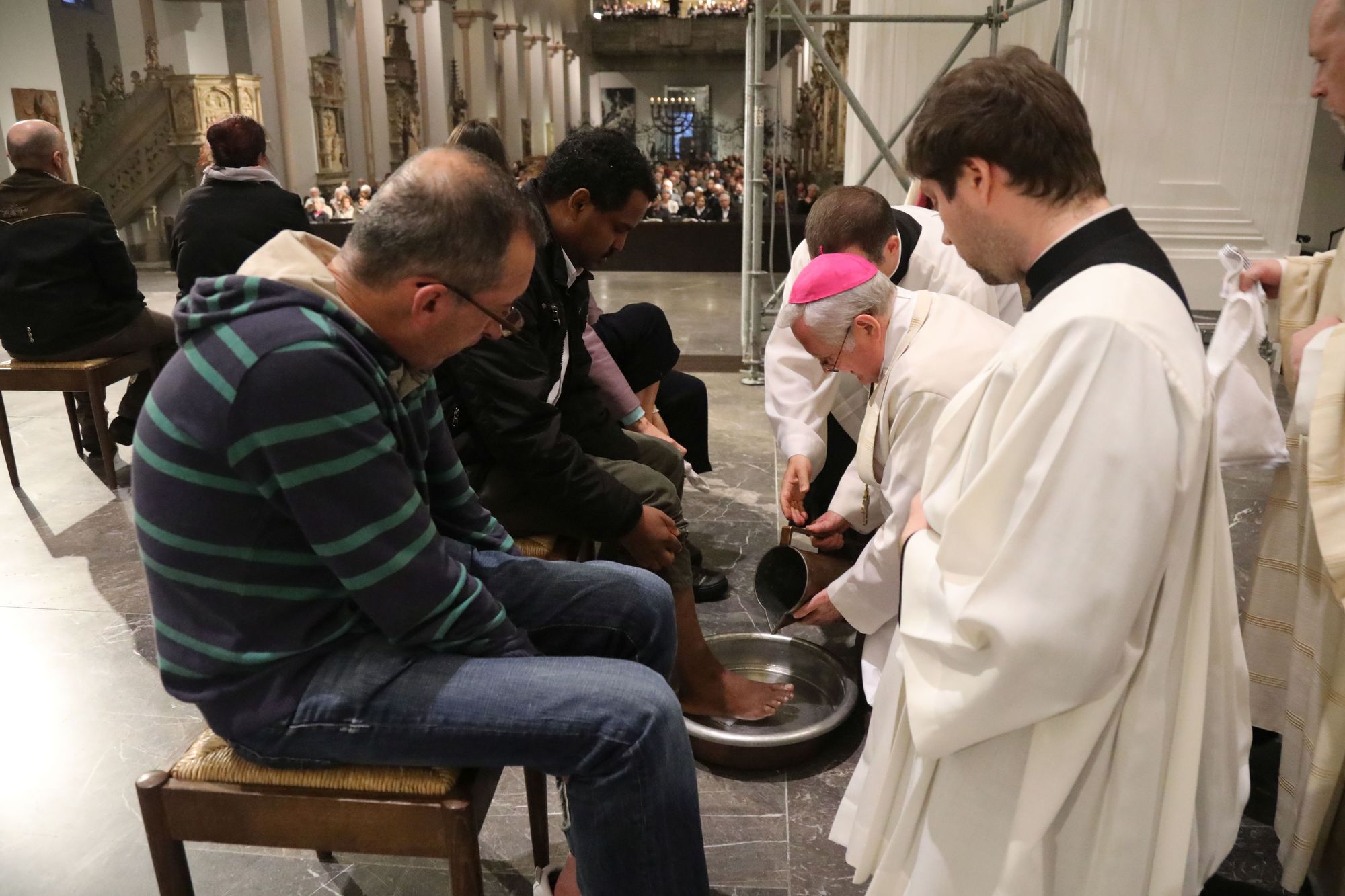 Pontifikalamt am Gründonnerstag, 13. April 2017, im Kiliansdom